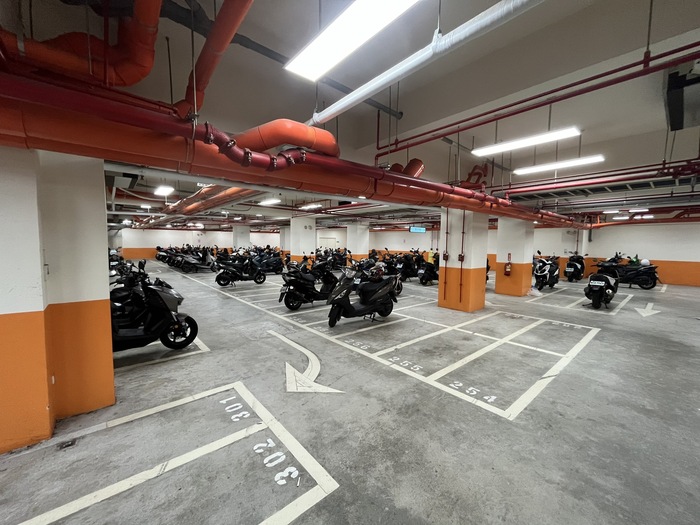 地下室停車場圖片