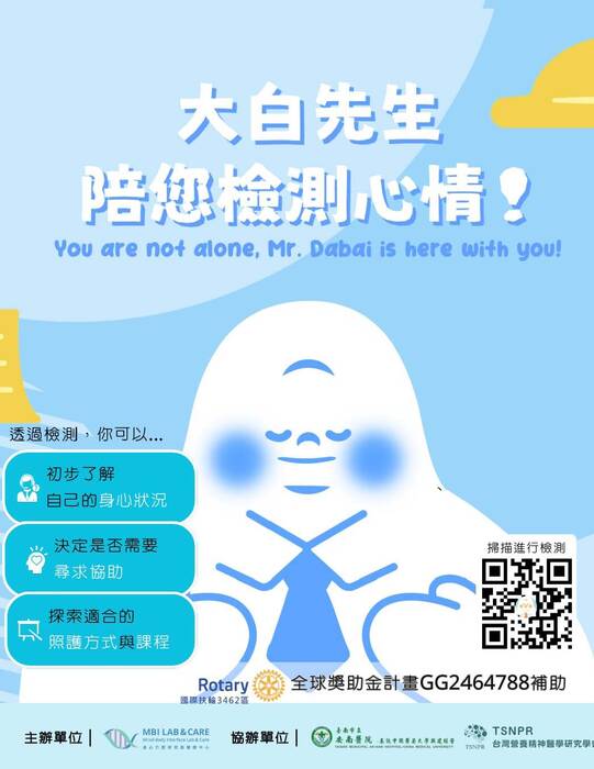 【轉知】中國醫藥大學附設醫院線上身心健康檢測平台圖片